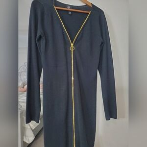 Derek Heart Black Knit Top